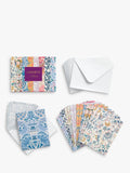 Liberty London floral notecards set of 16 (British brand)