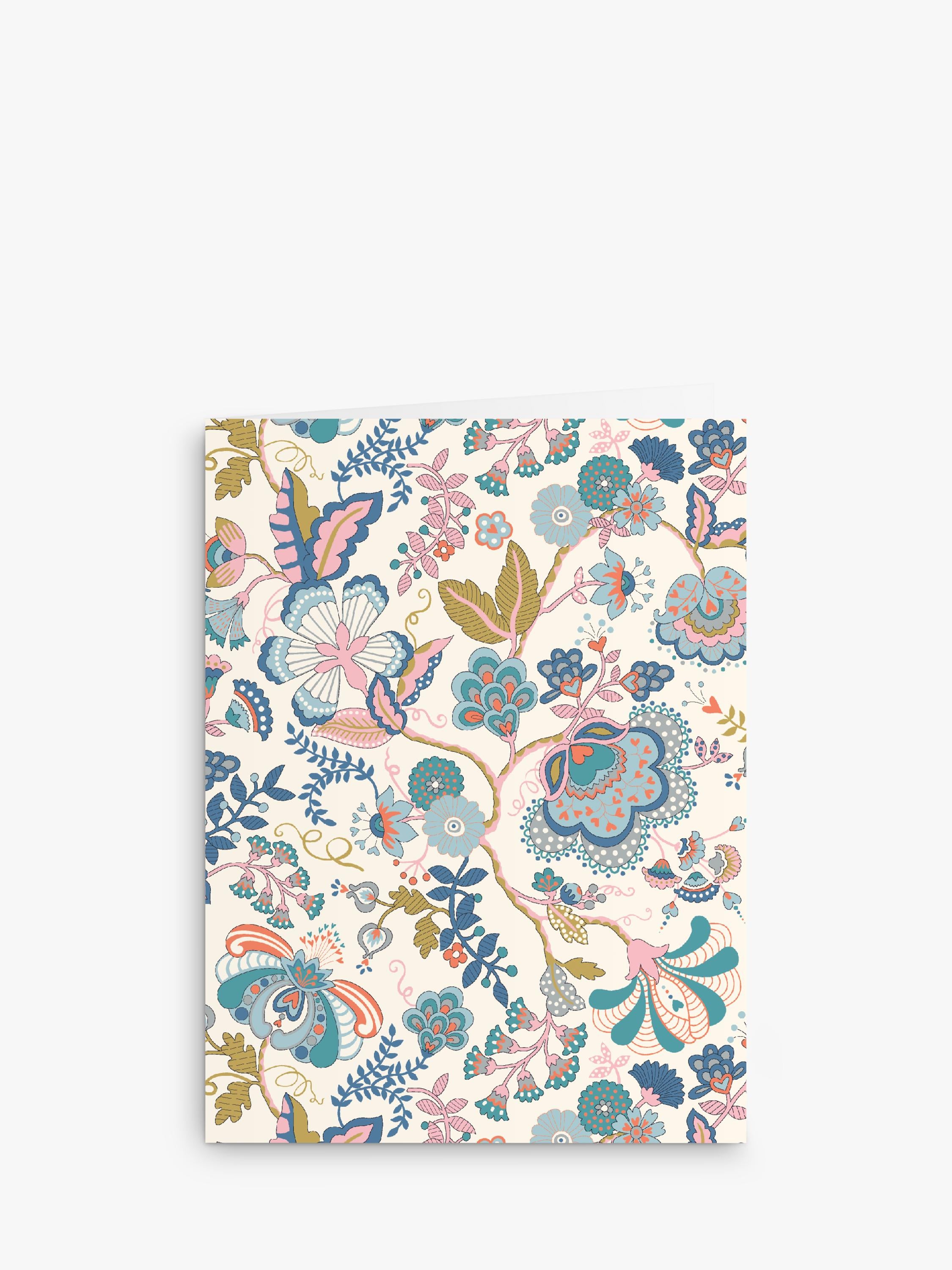 Liberty London floral notecards set of 16 (British brand)
