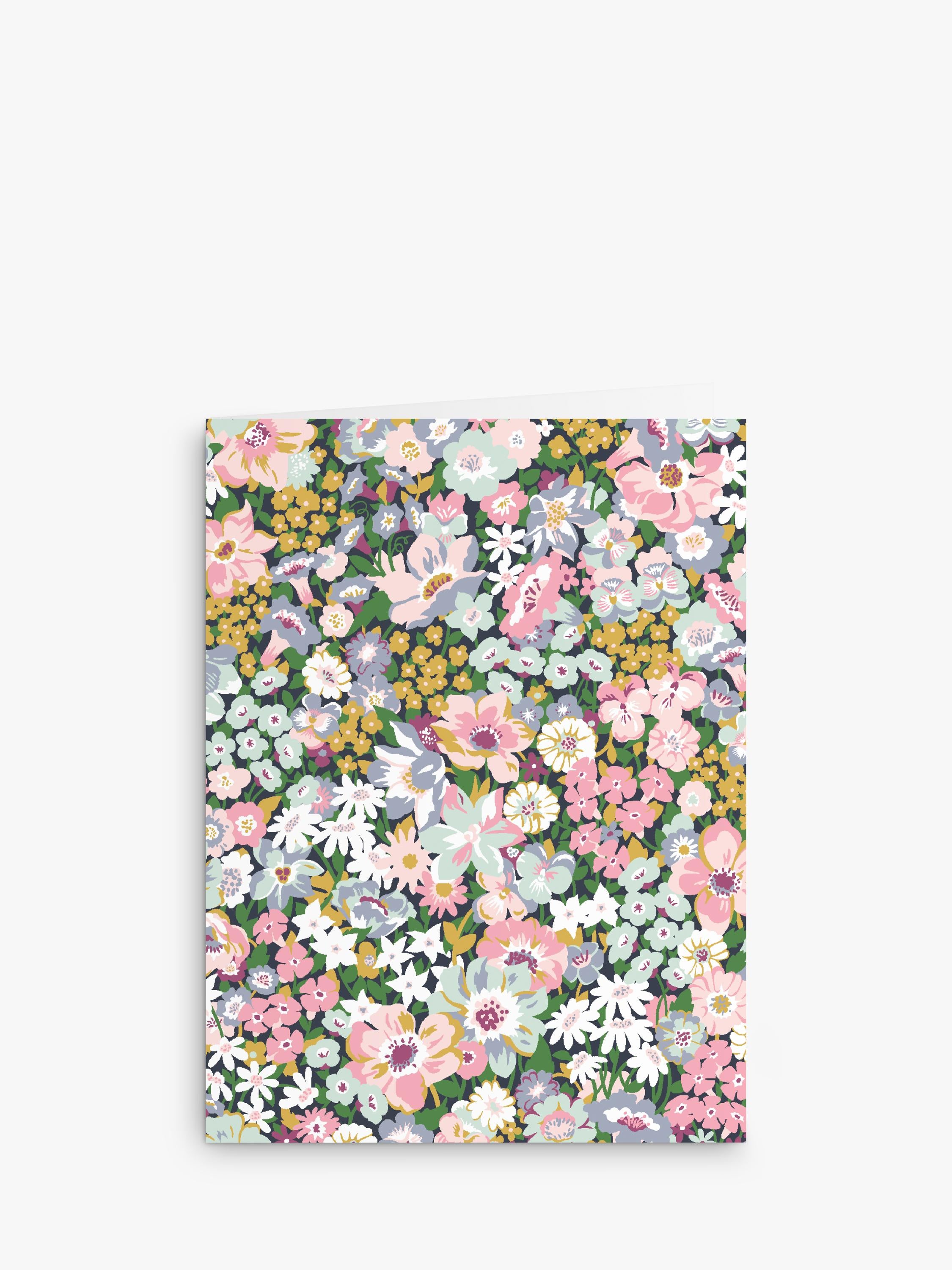 Liberty London floral notecards set of 16 (British brand)