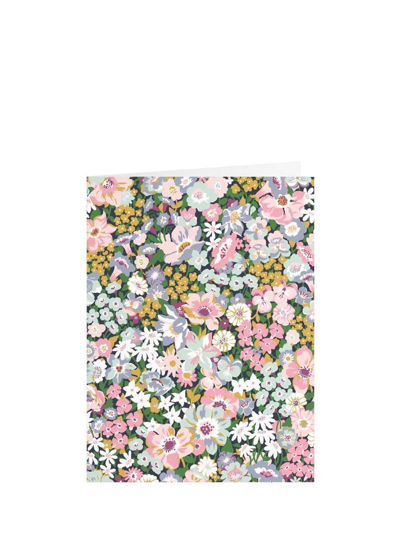 Liberty London floral notecards set of 16 (British brand)