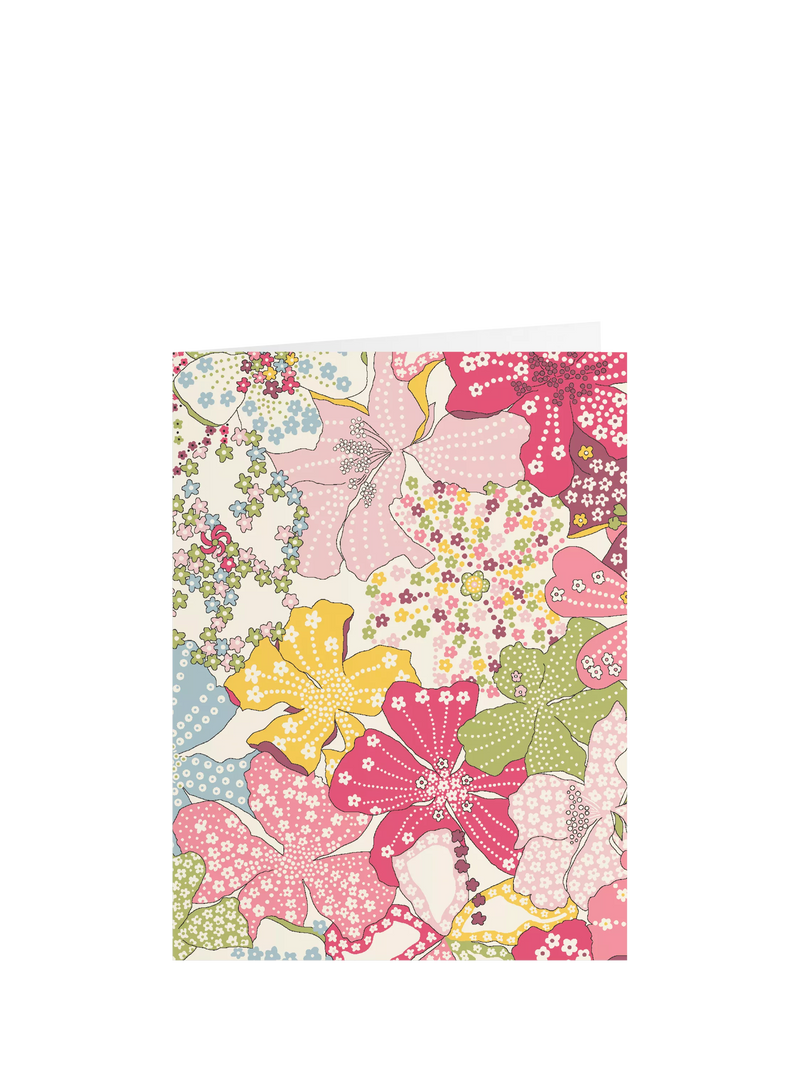 Liberty London floral notecards set of 16 (British brand)