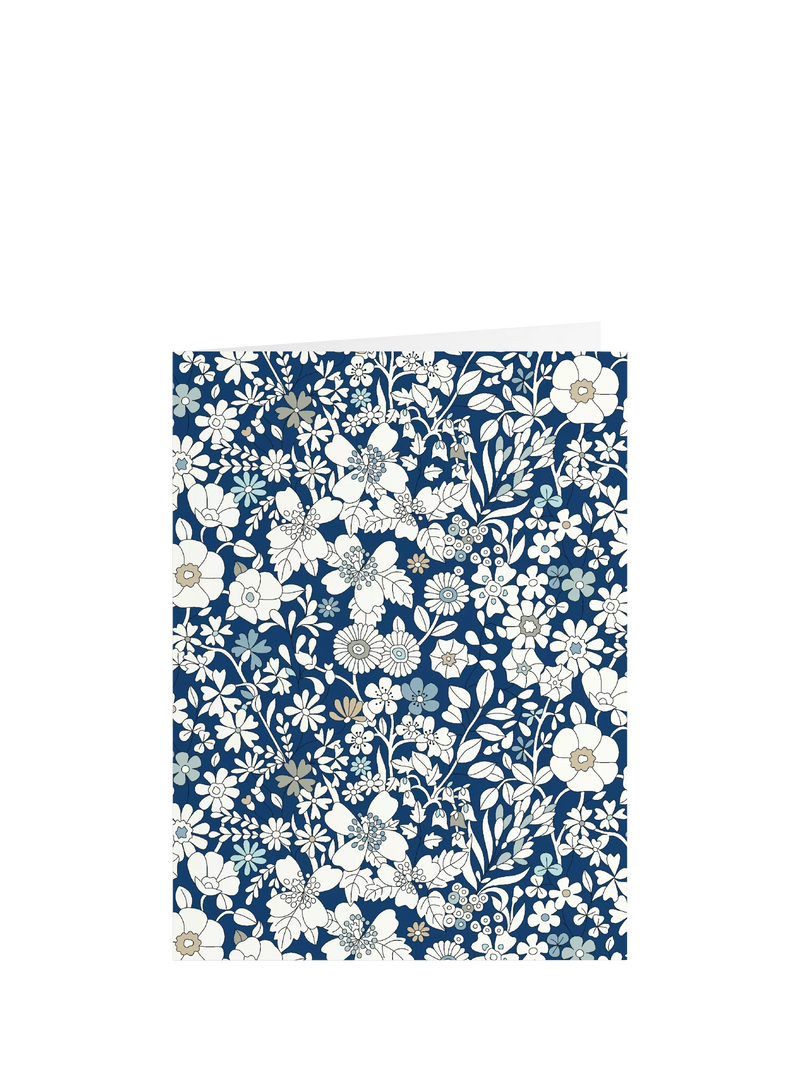 Liberty London floral notecards set of 16 (British brand)