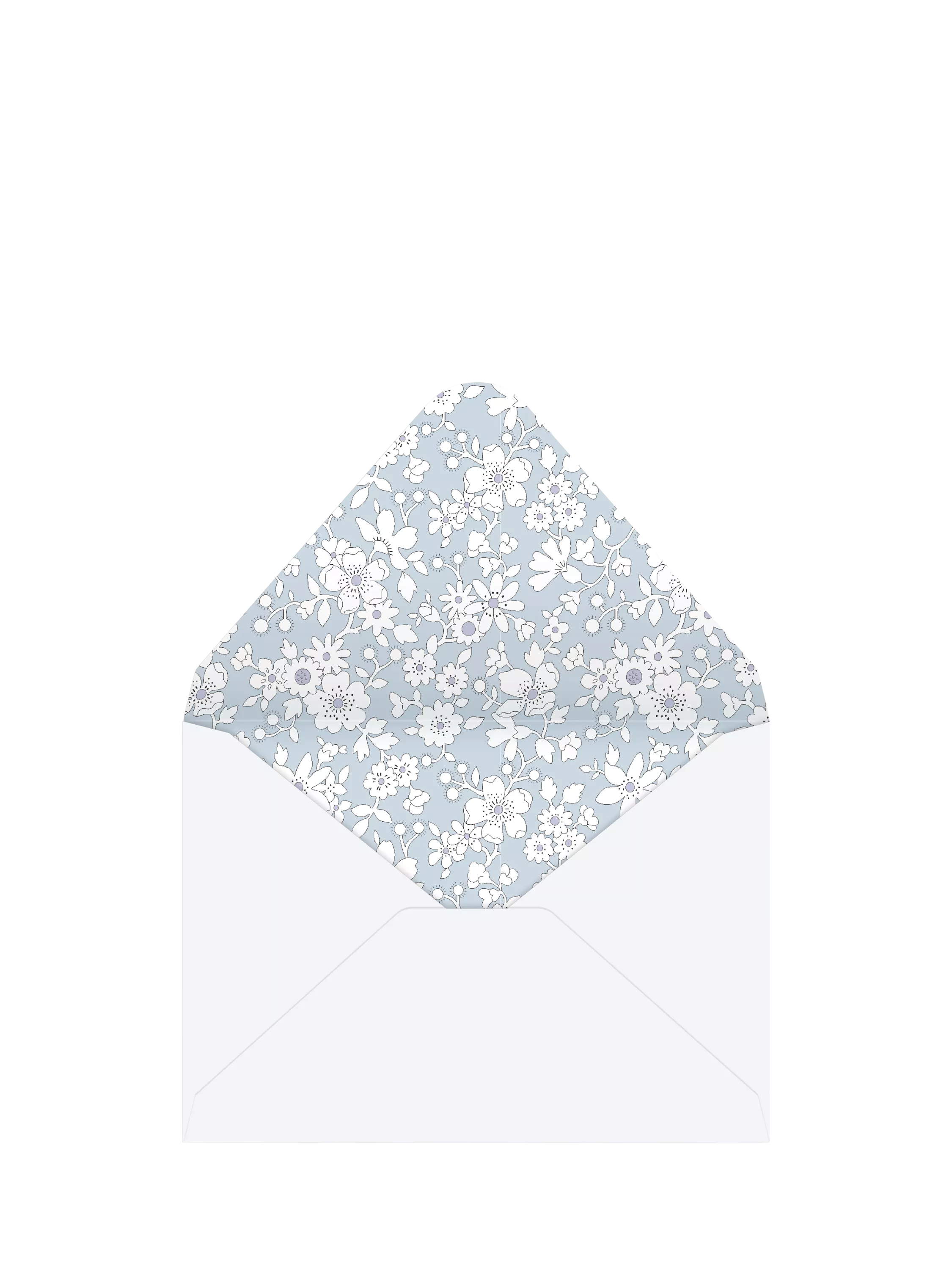 Liberty London floral notecards set of 16 (British brand)