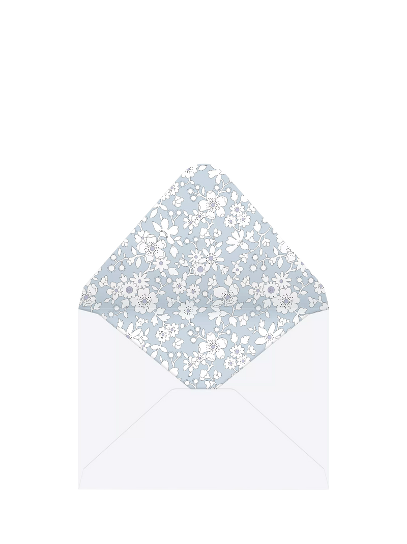 Liberty London floral notecards set of 16 (British brand)
