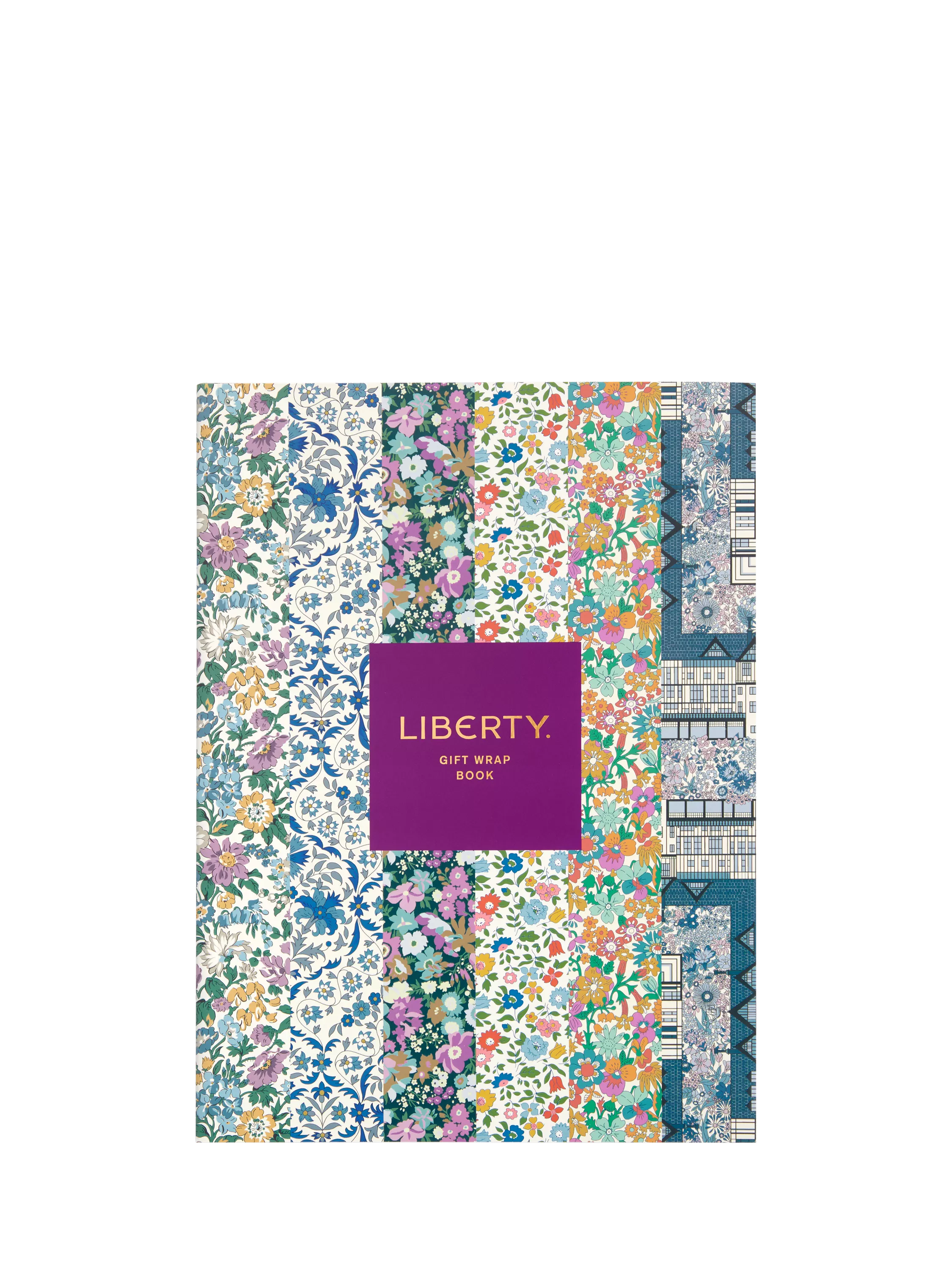 Liberty London gift wrap book multi with 12 sheets, UK version