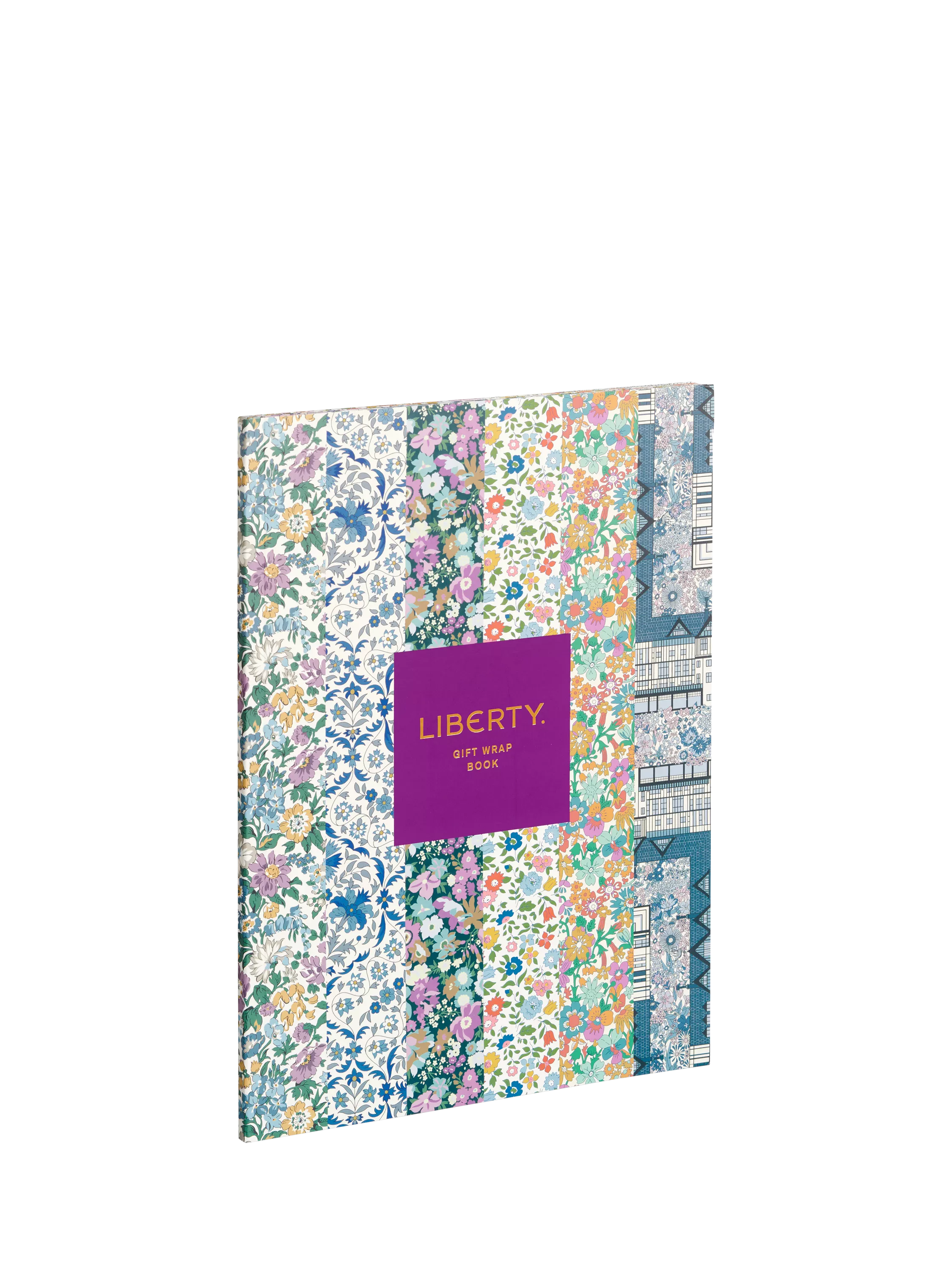 Liberty London gift wrap book multi with 12 sheets, UK version
