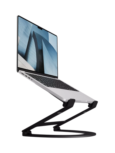 John Lewis Twelve South Curve Flex Adjustable MacBook & Laptop Stand, Black- Buy online at McGrocer