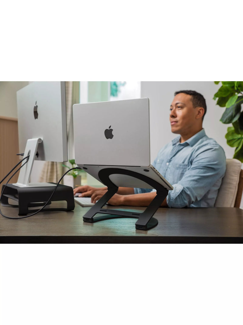 Twelve South Curve Flex adjustable laptop stand black, imported from the UK