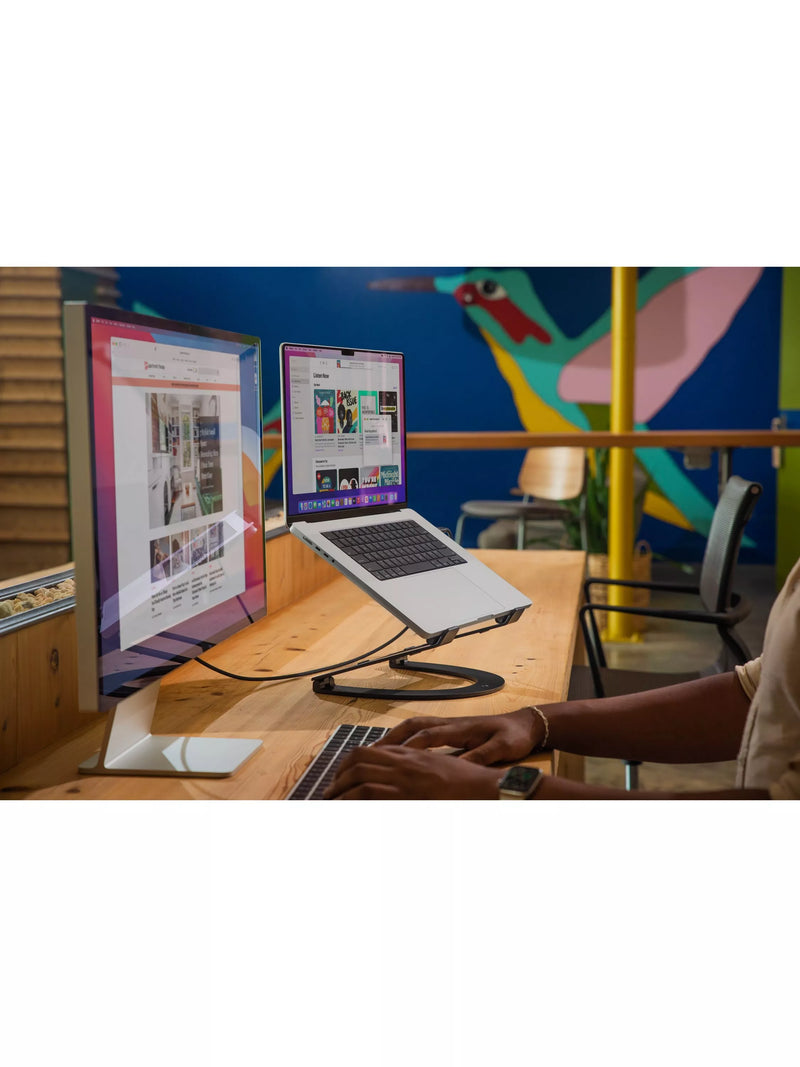Twelve South Curve Flex adjustable laptop stand black, imported from the UK