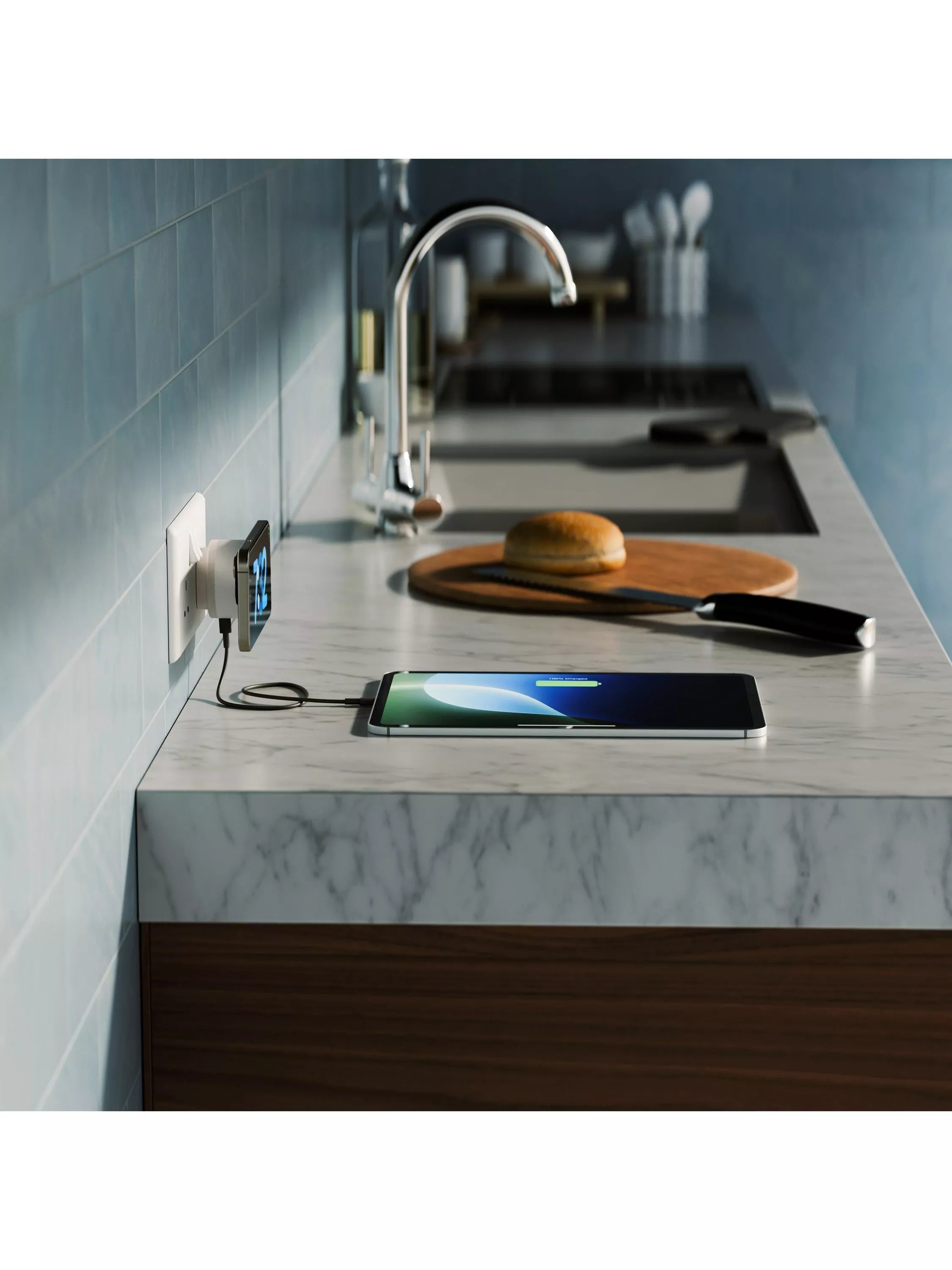 Twelve South PowerBug magnetic wireless charging pad Dune, UK version