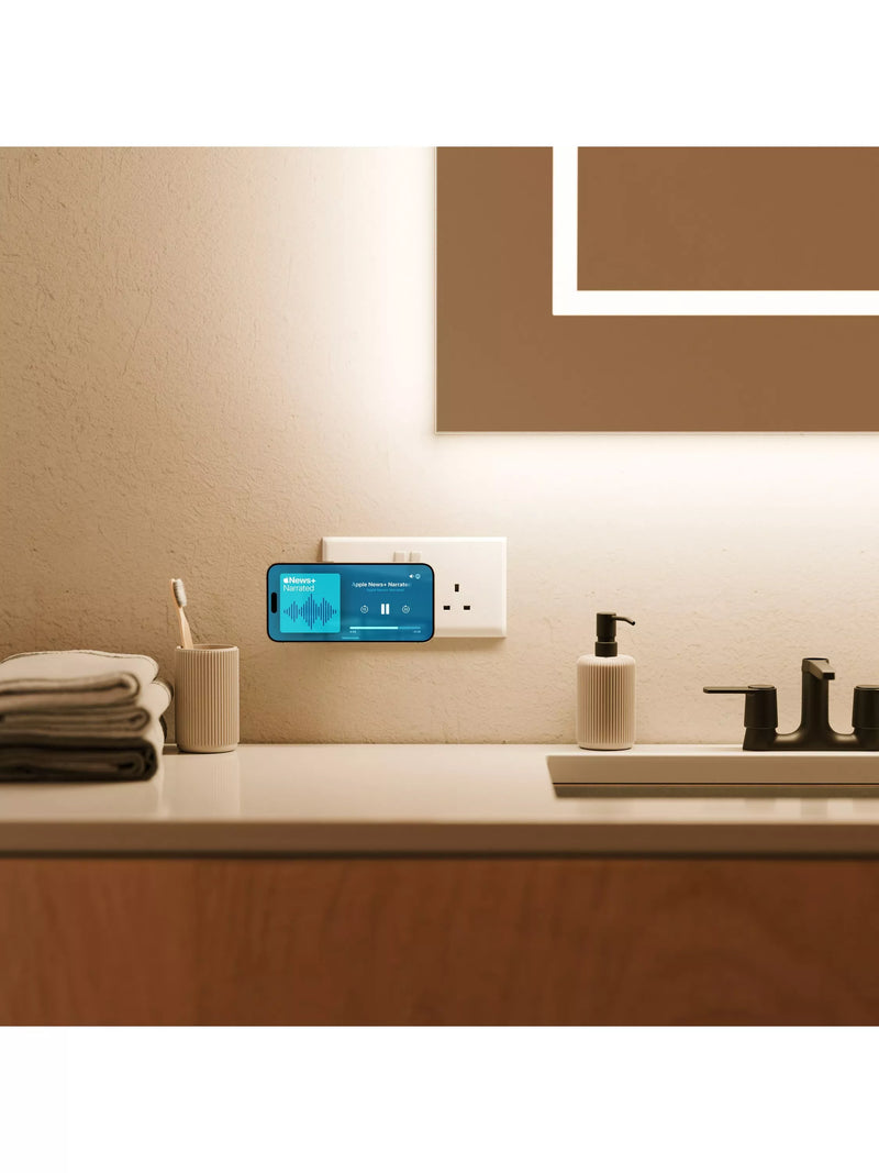 Twelve South PowerBug magnetic wireless charging pad Dune, UK version
