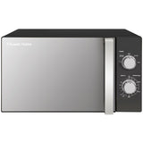 Russell Hobbs black microwave 800W 20L (British brand)