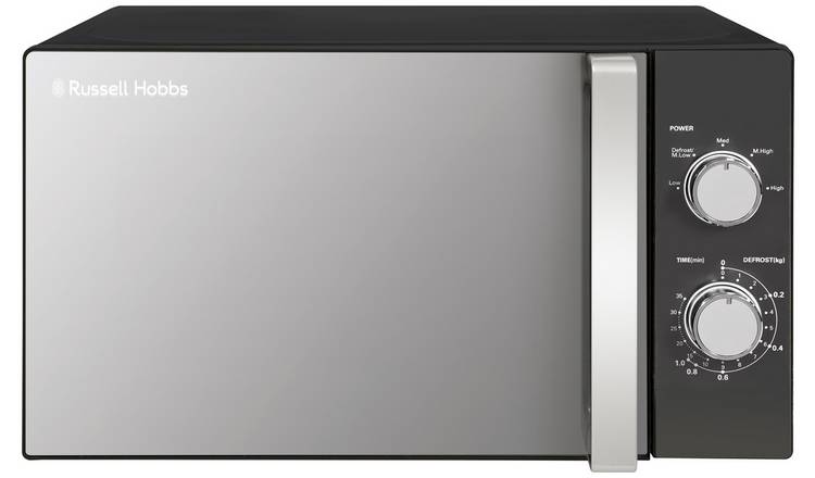 Russell Hobbs black microwave 800W 20L (British brand)