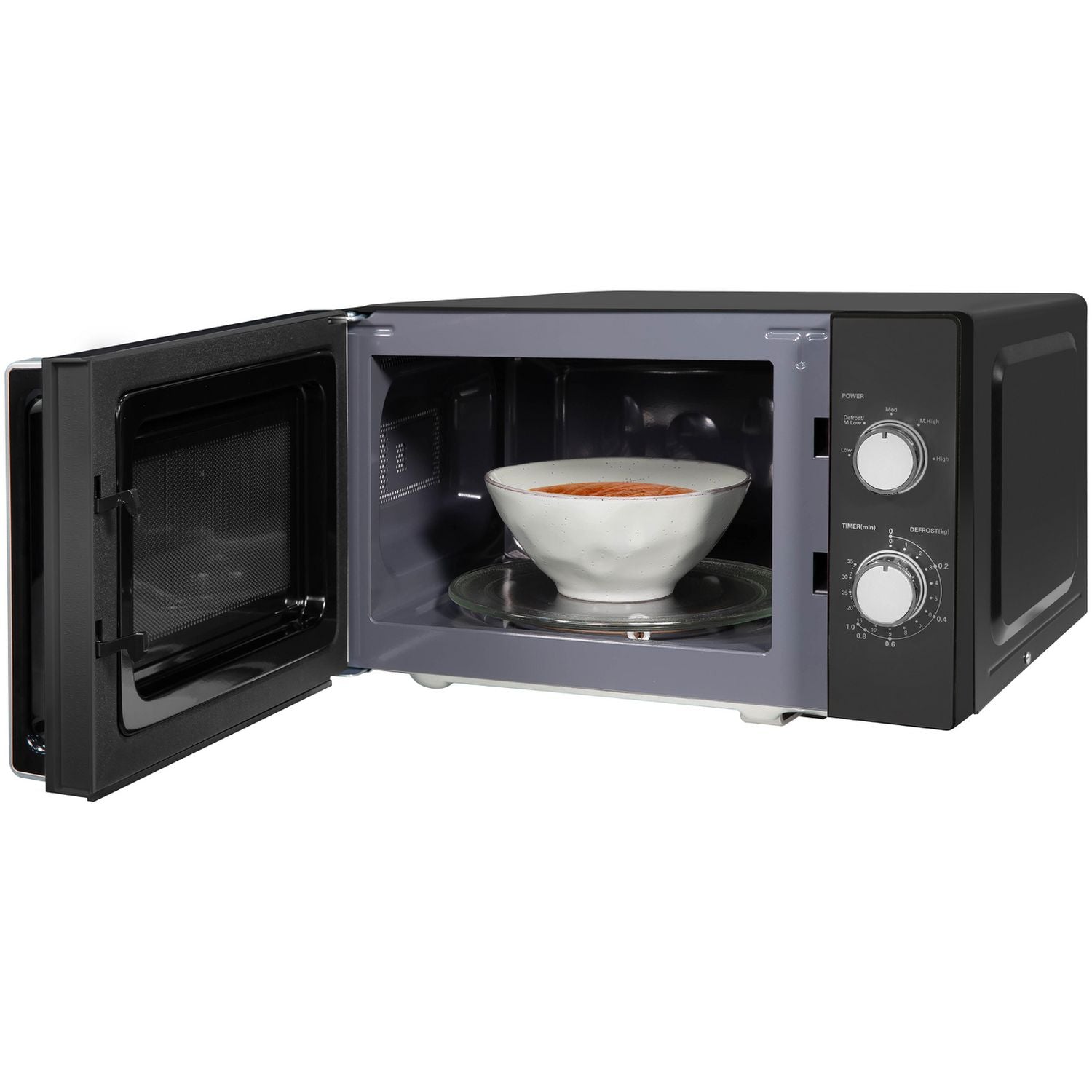 Russell Hobbs black microwave 800W 20L (British brand)