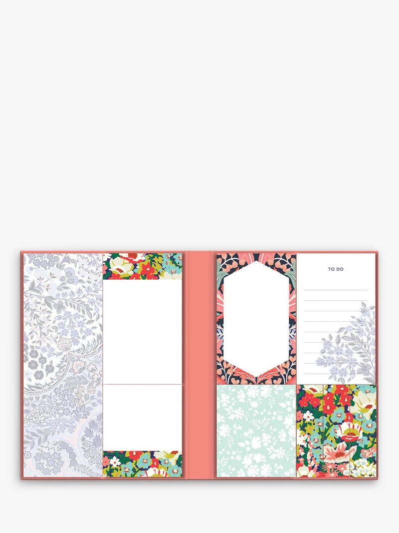 Liberty London floral sticky notes multi, UK version