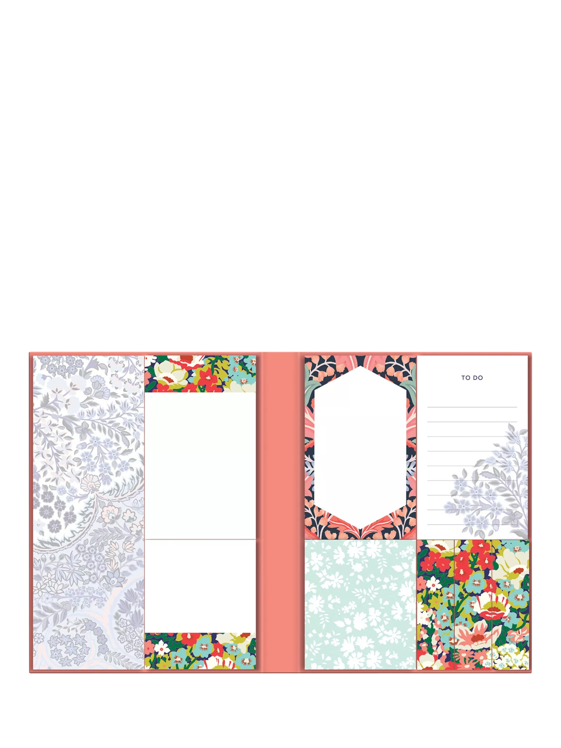 Liberty London floral sticky notes multi, UK version