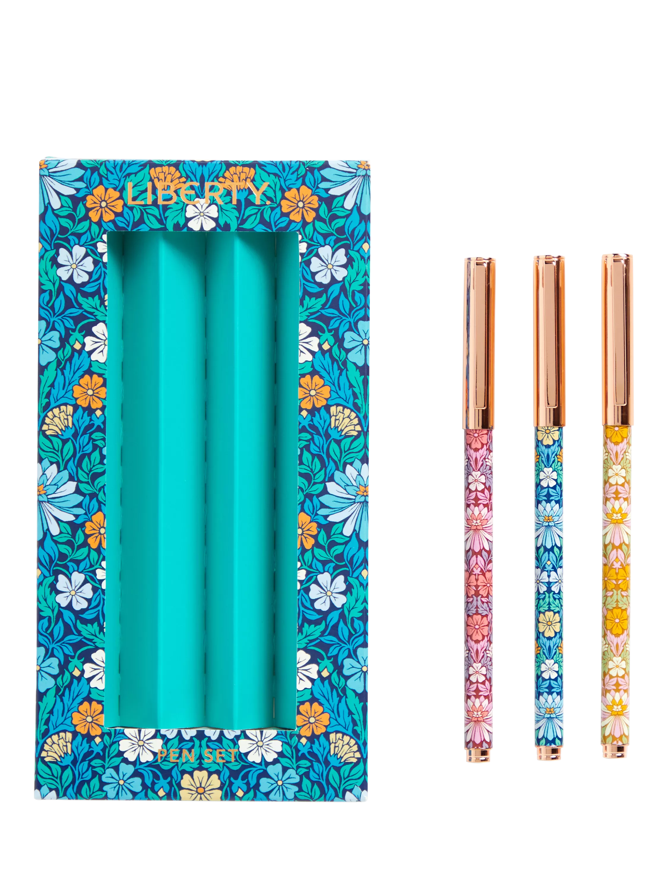 Liberty London Moon Flower Pen Gift Set - British product