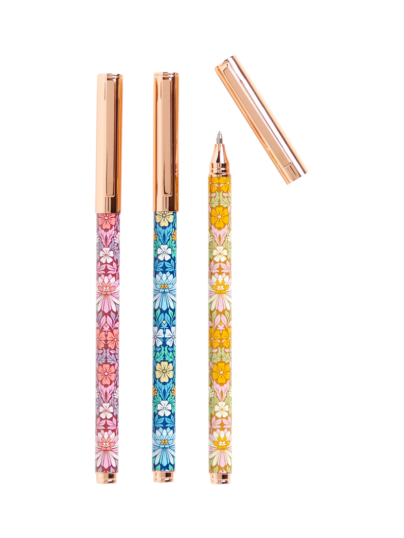 Liberty London Moon Flower Pen Gift Set - British product