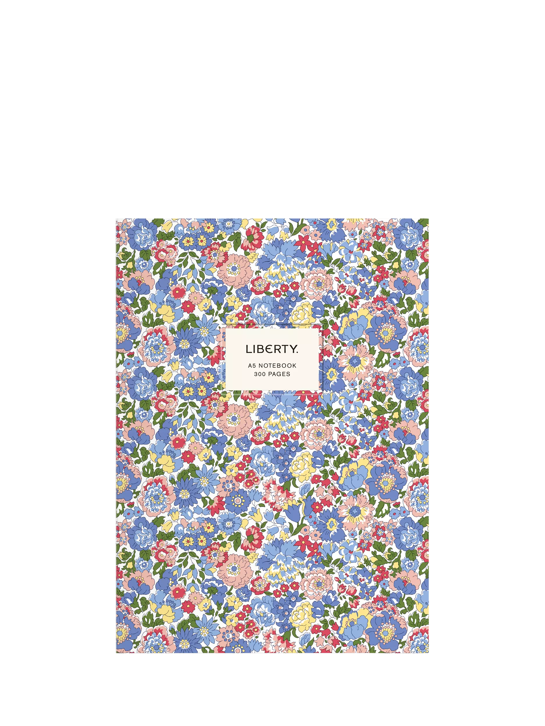 Liberty London A5 notebook Nell Annie May design - British product