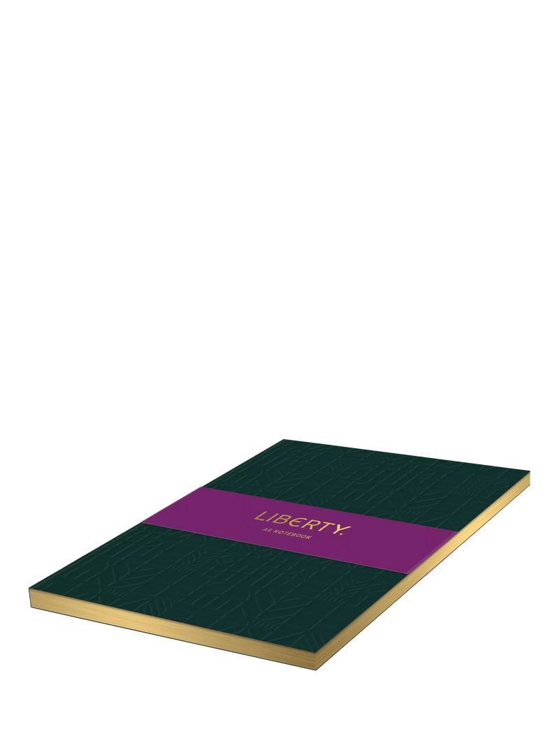Liberty London A5 Tudor lined journal - British product