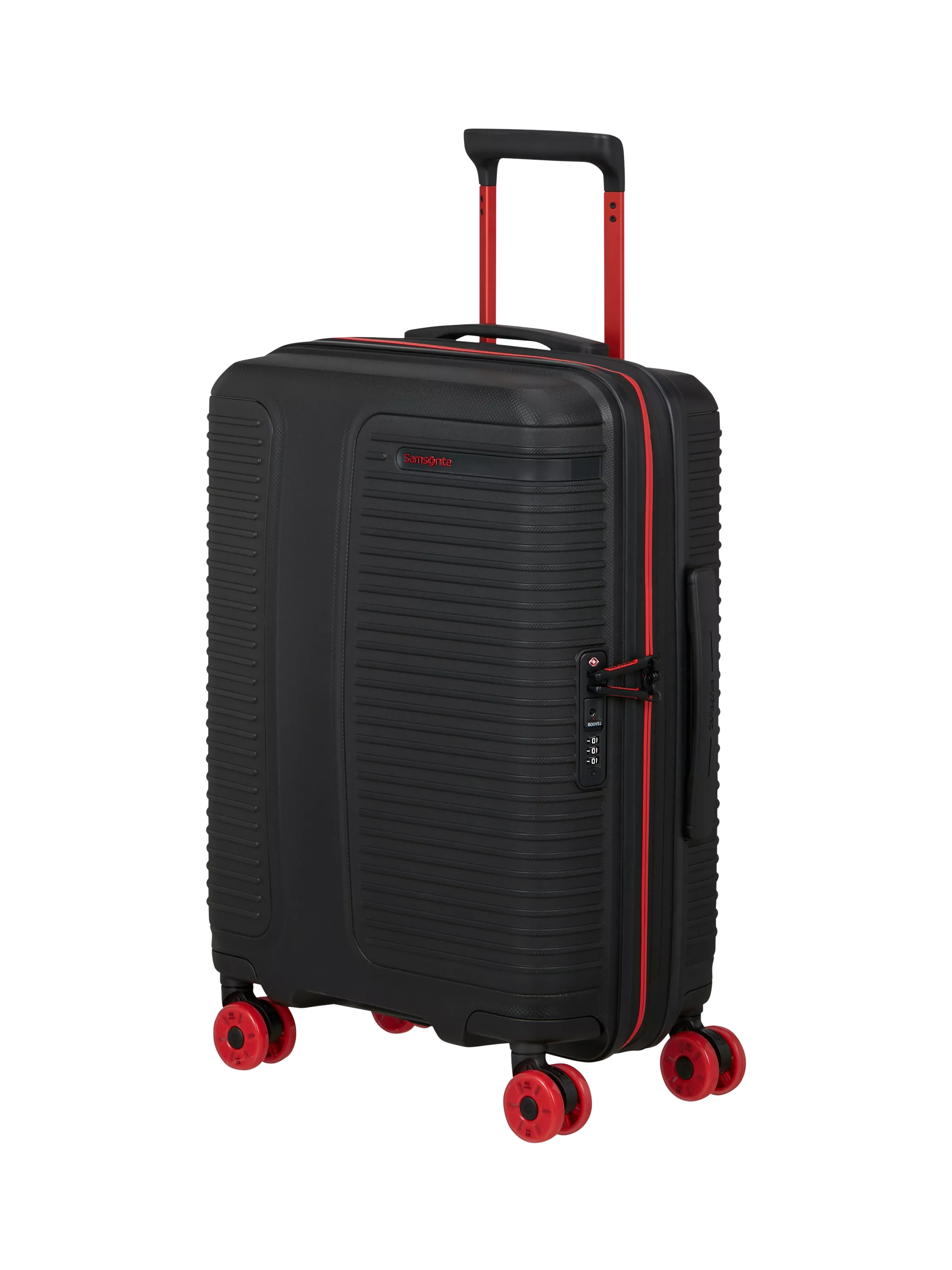 Samsonite Prodiver expandable 8-wheel spinner cabin suitcase 46L (British brand)