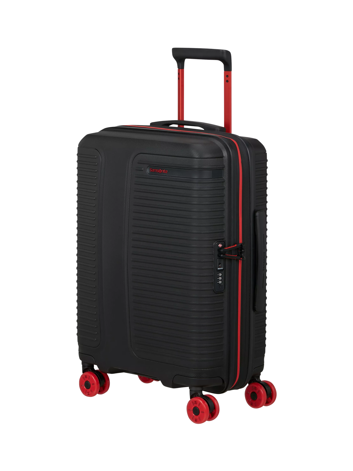 Samsonite Prodiver expandable 8-wheel spinner cabin suitcase 46L (British brand)