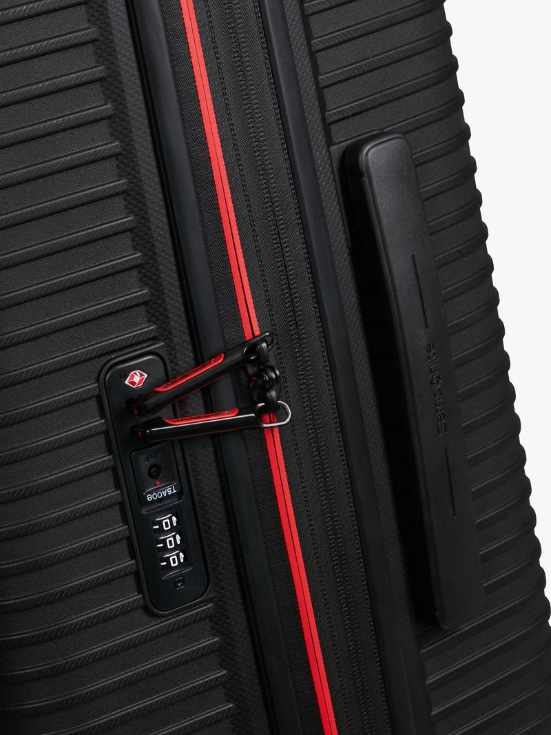 Samsonite Prodiver expandable 8-wheel spinner cabin suitcase 46L (British brand)