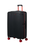 Samsonite Prodiver 77cm Expandable 8-Wheel Large Spinner Suitcase, 115L, Black