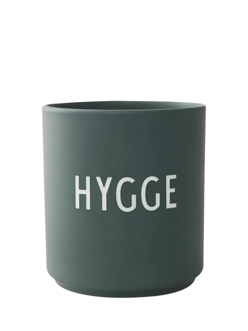Design Letters Hygge Cup 250ml dark green, imported from the UK