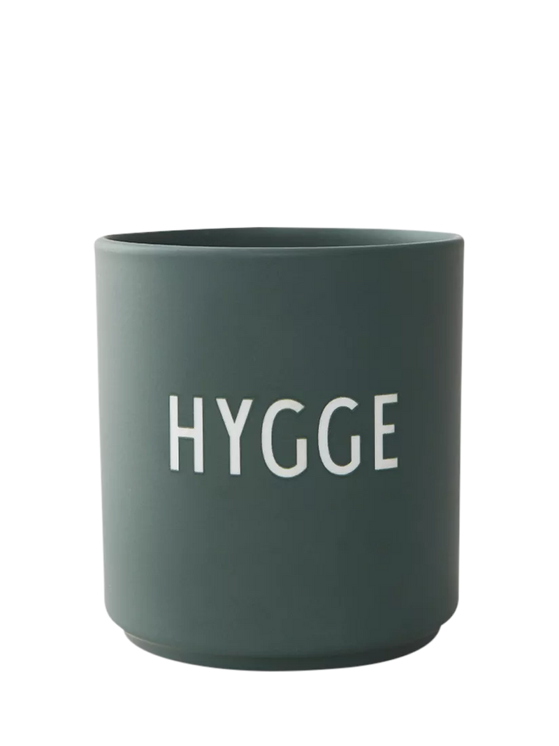 Design Letters Hygge Cup 250ml dark green, imported from the UK