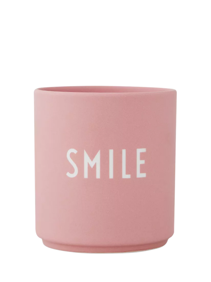 Design Letters Favourite Smile Cup 250ml Pink, UK version