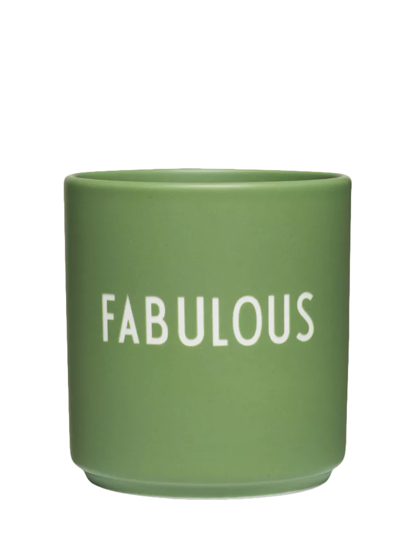 Design Letters Favourite cup 250ml green (British brand)