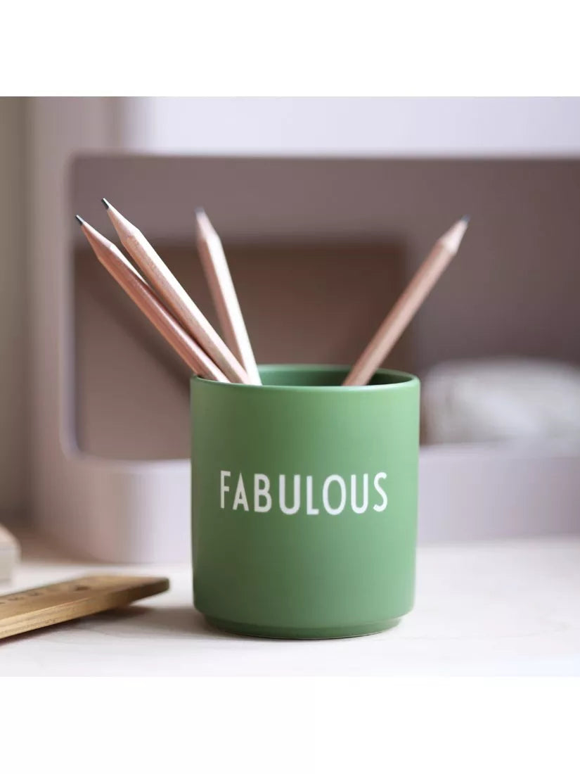 Design Letters Favourite cup 250ml green (British brand)