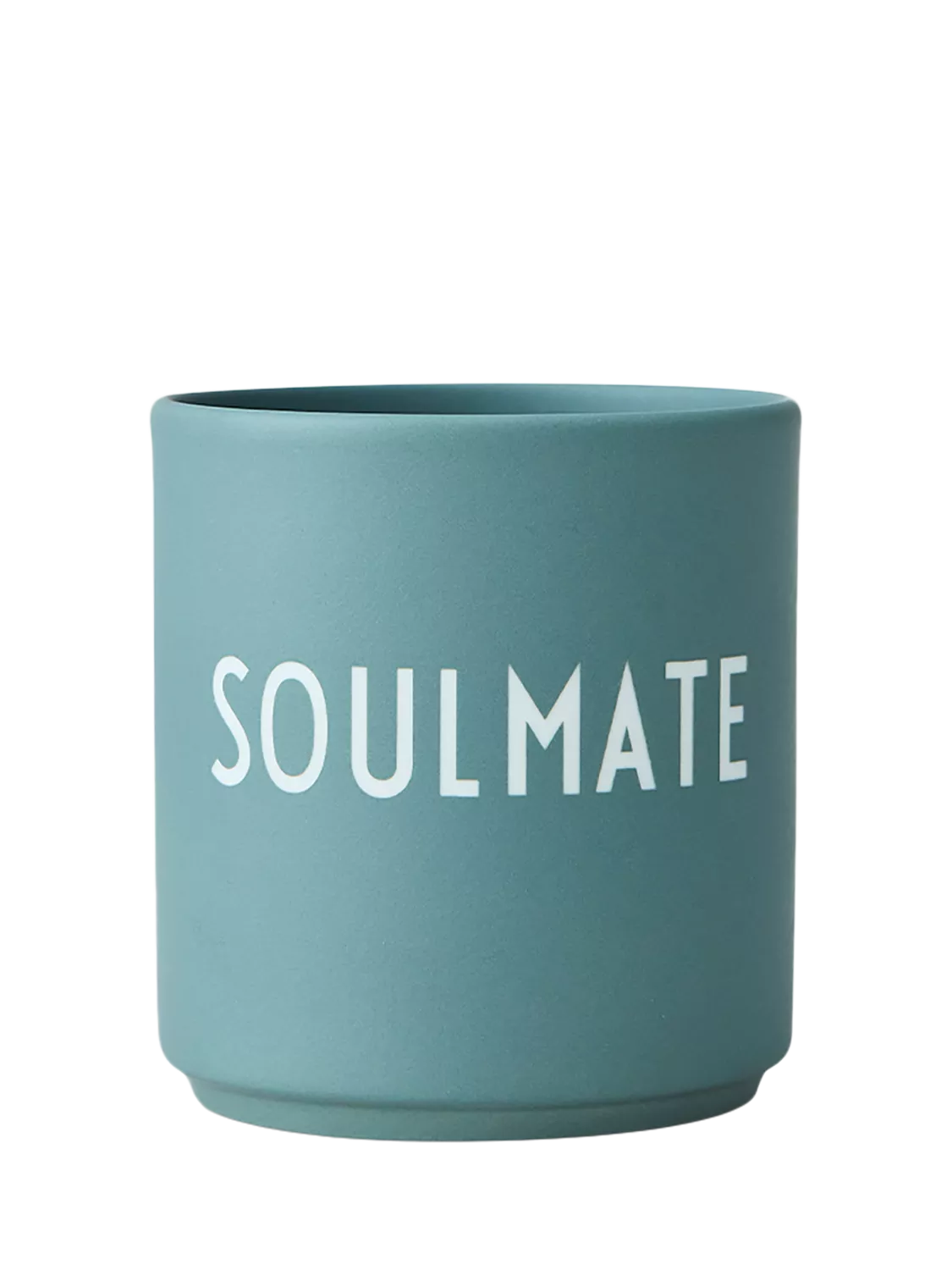 Design Letters Favourite Soulmate Cup, 250ml, Teal