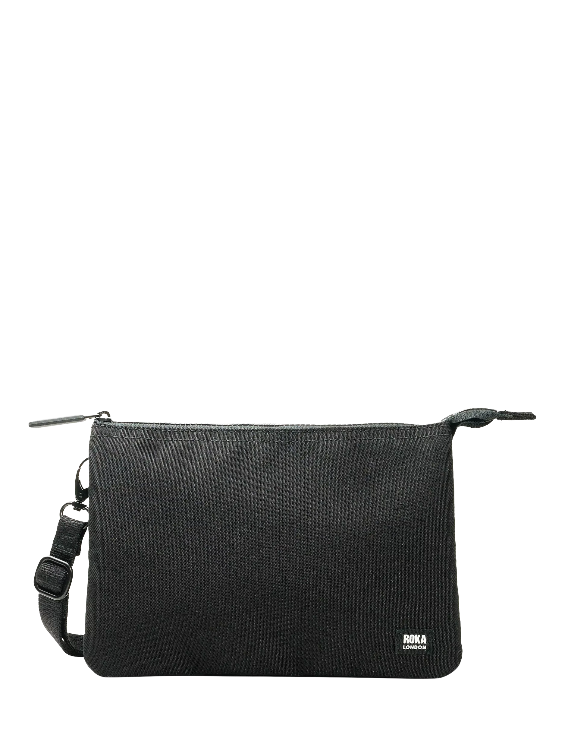 ROKA London Carnaby crossbody bag in black, UK version
