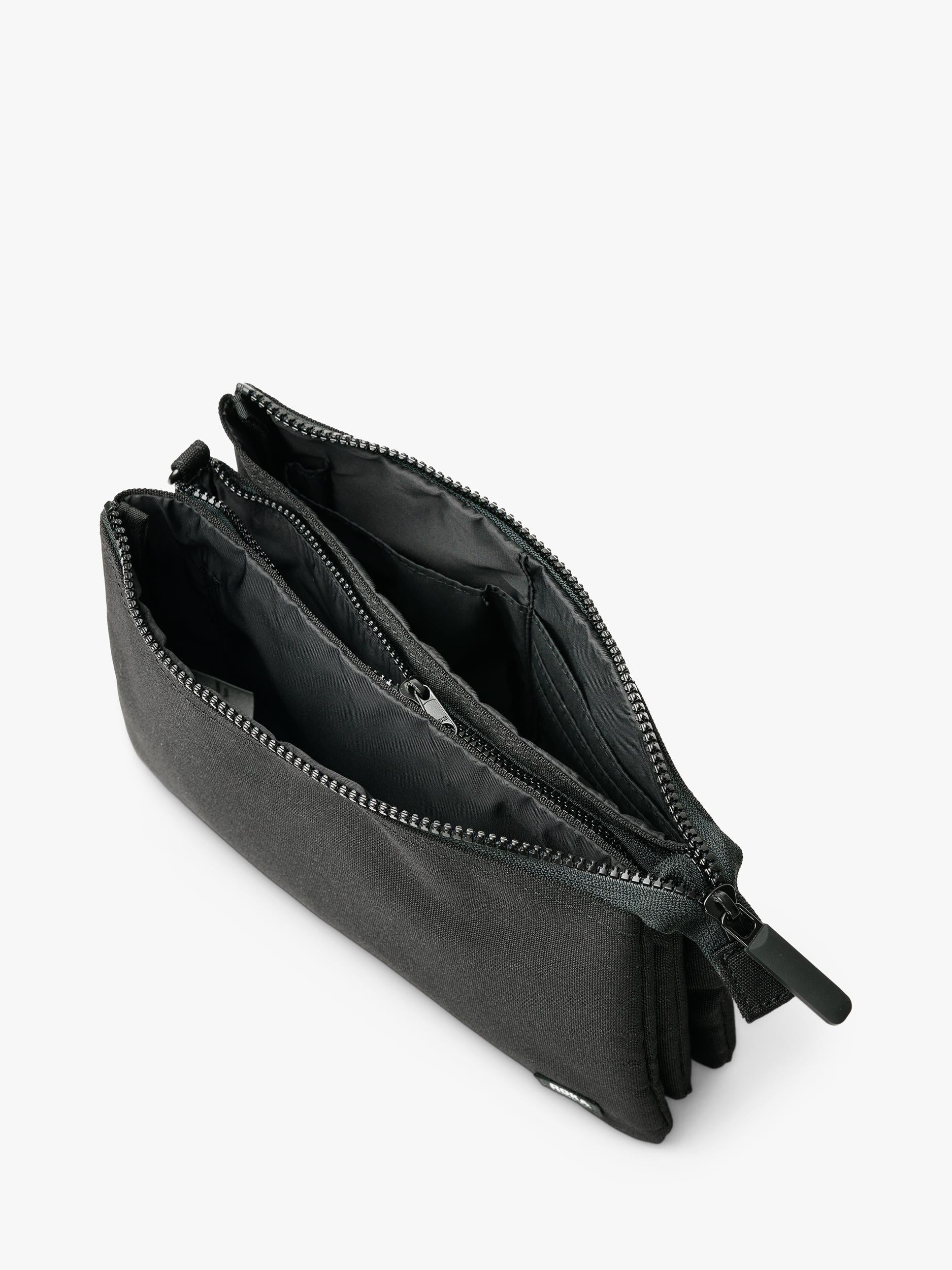 ROKA London Carnaby crossbody bag in black, UK version