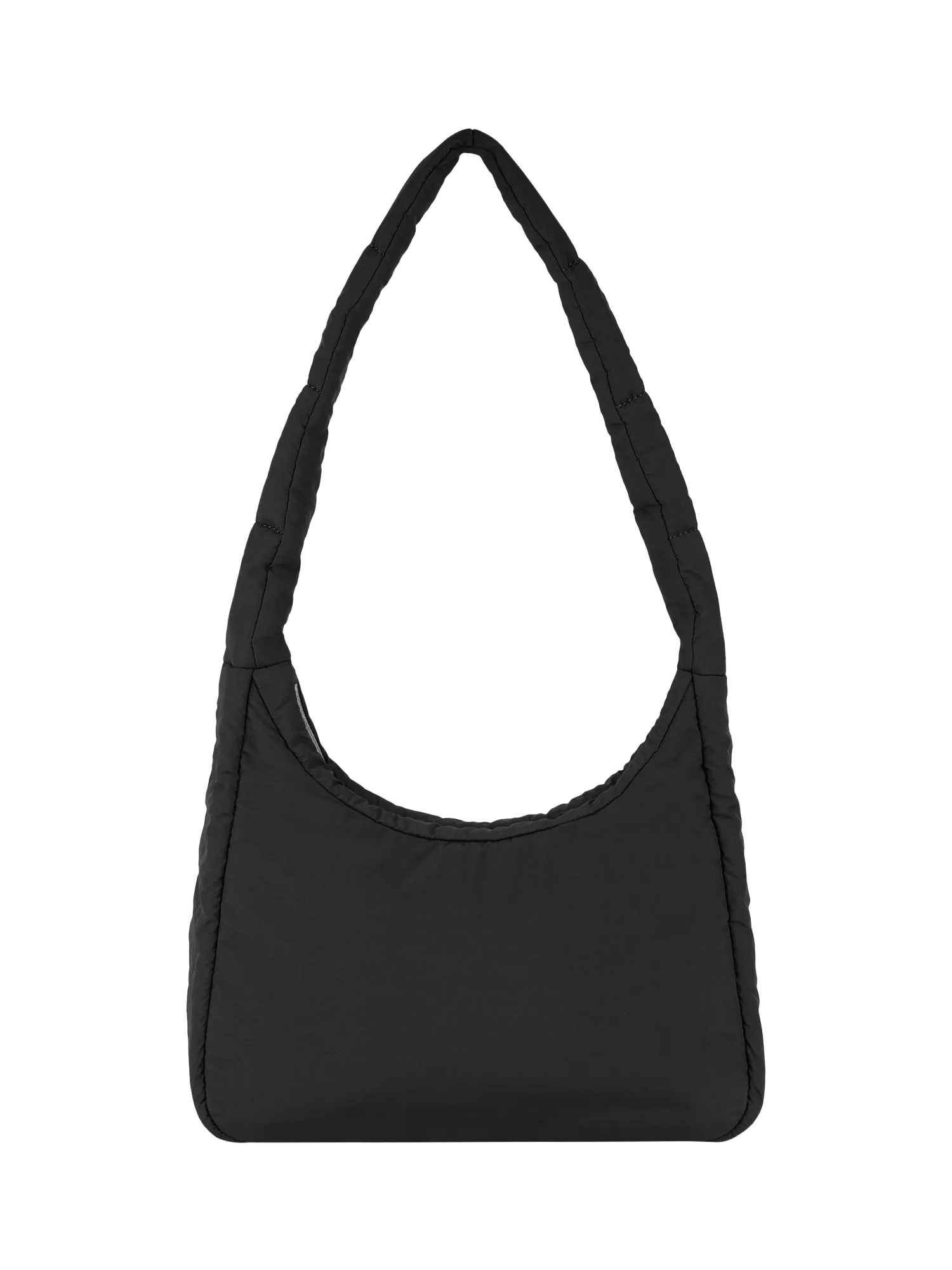 ROKA London Belsize puffy shoulder bag black, imported from the UK