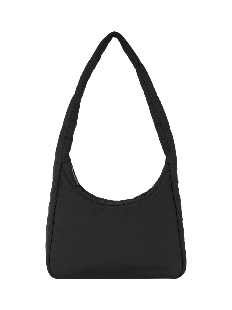 ROKA London Belsize puffy shoulder bag black, imported from the UK