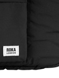 ROKA London Belsize puffy shoulder bag black, imported from the UK