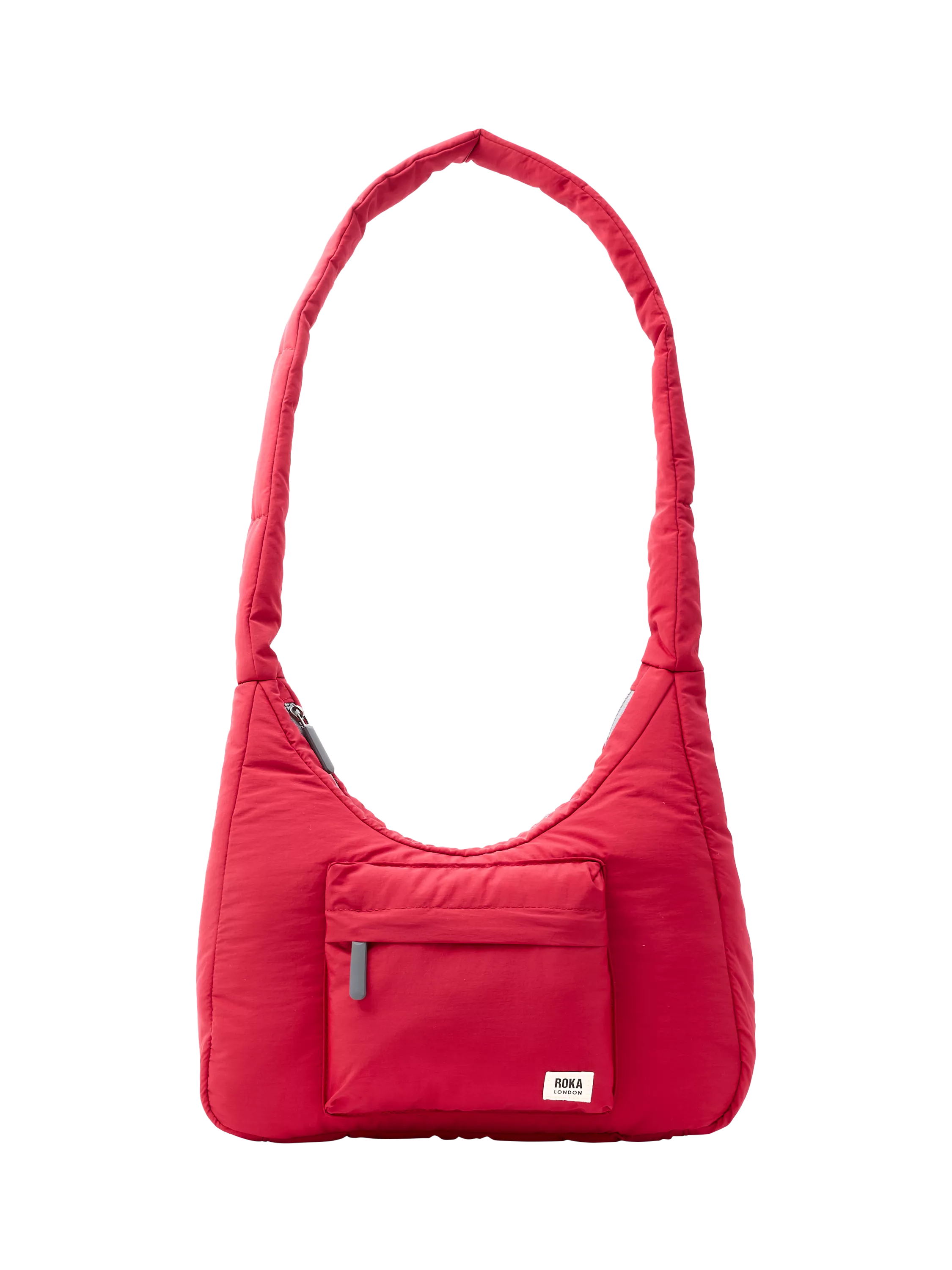 ROKA London Belsize Taslon crossbody bag with compartments (British brand)