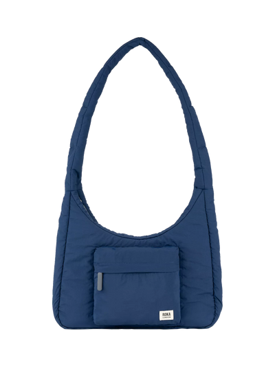 John Lewis ROKA London Belsize Puffy Shoulder Bag Midnight 14L- Buy online at McGrocer