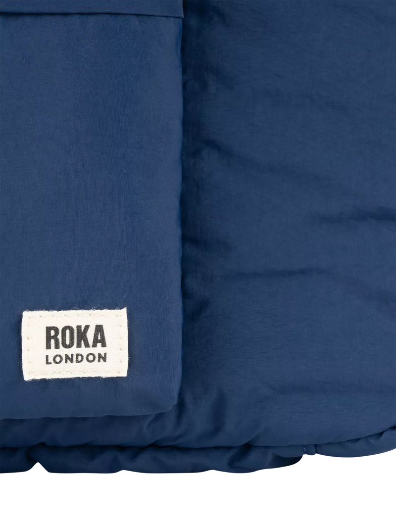 ROKA London Belsize puffy backpack midnight, UK version