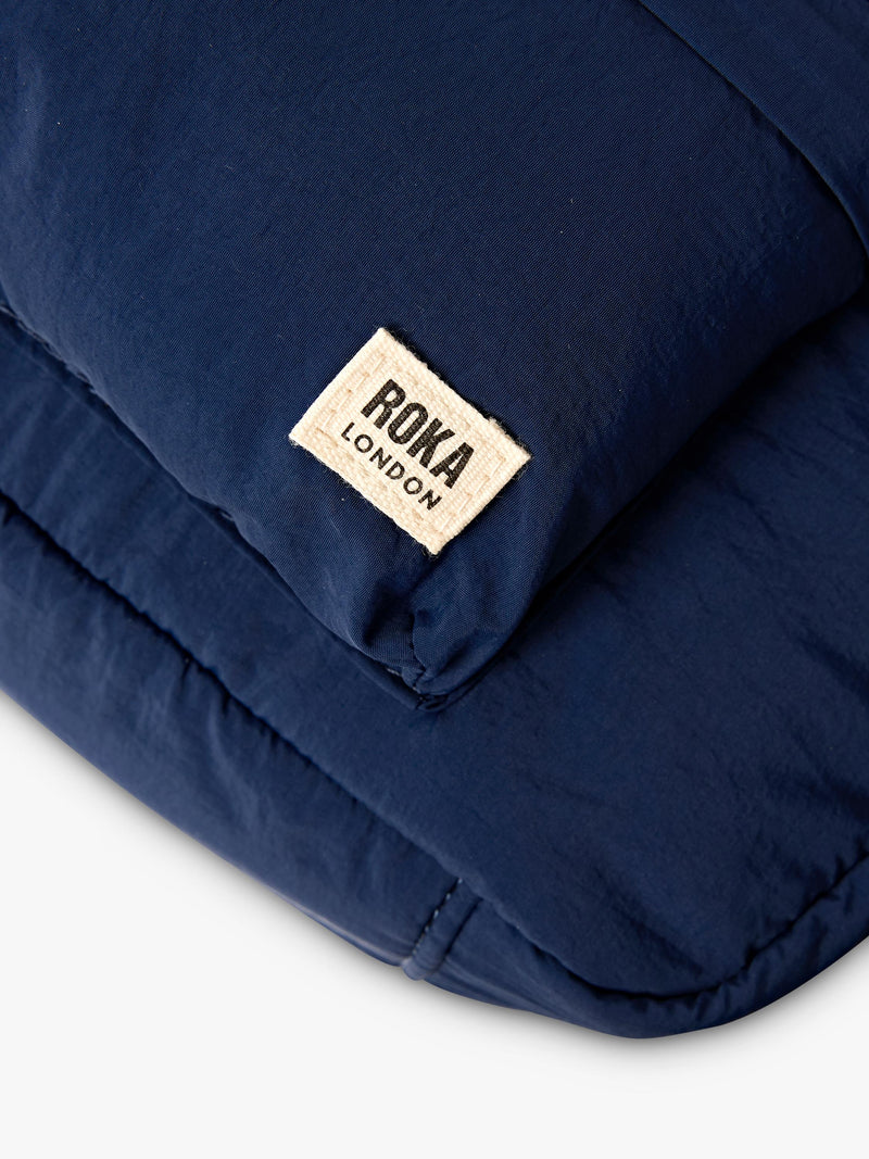 ROKA London Belsize Taslon grab bag, imported from the UK