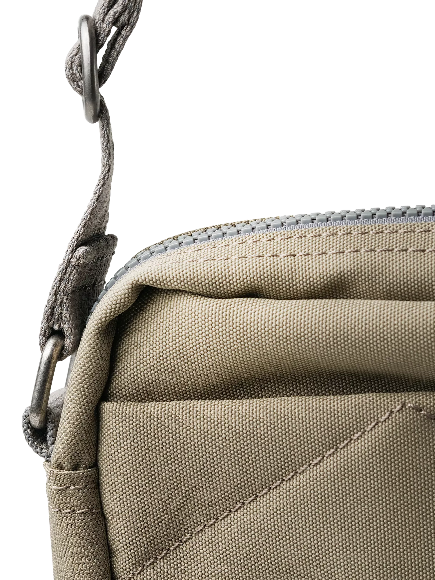 ROKA London Bond crossbody bag in green, imported from the UK