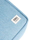 ROKA London crossbody bag blue recycled nylon, UK version