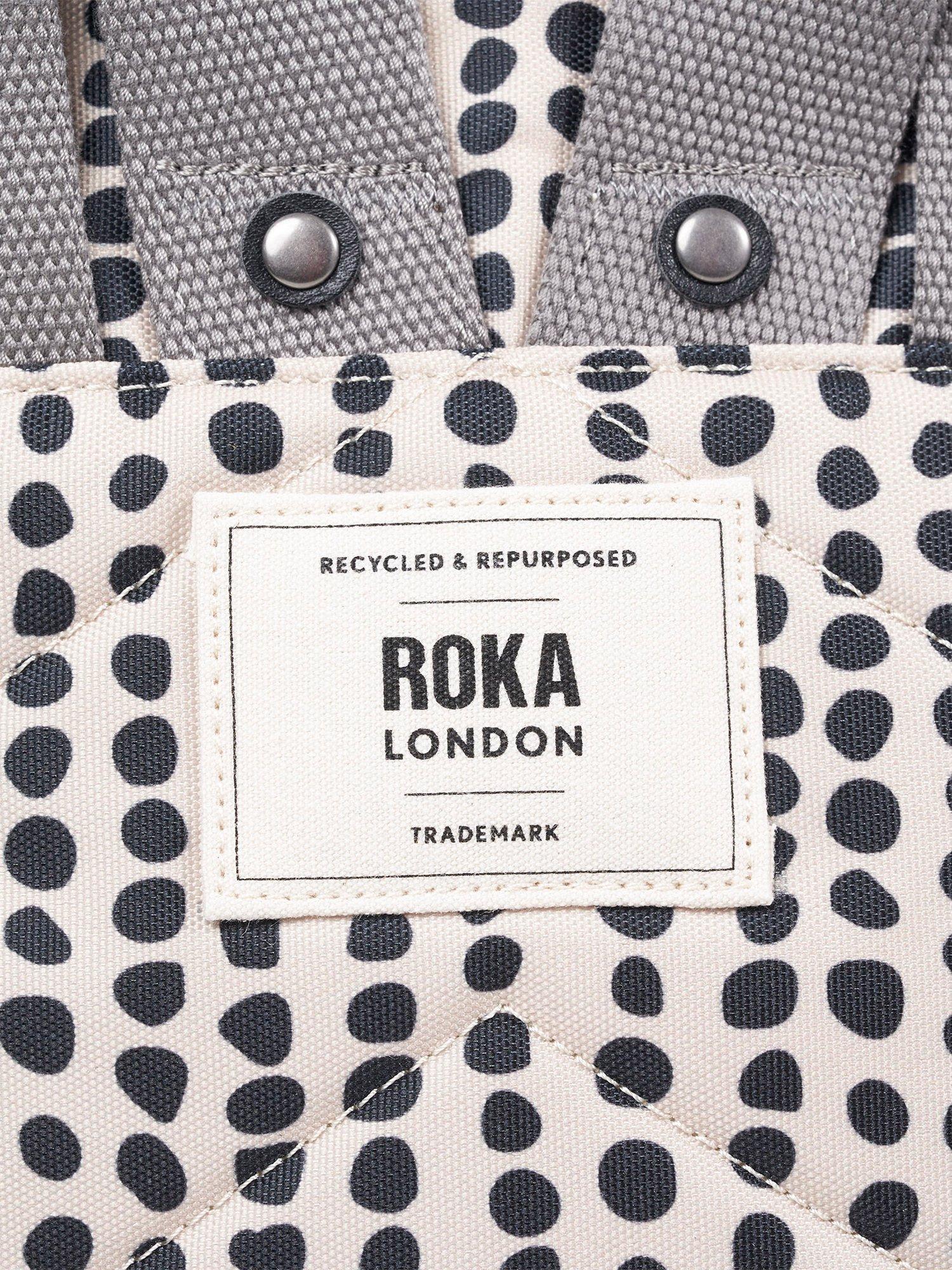 ROKA London spot print backpack 15L from British brand