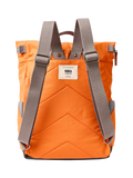 ROKA London Canfield B backpack Jaffa Orange 15L (British brand)