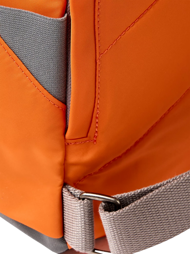 ROKA London Canfield B backpack Jaffa Orange 15L (British brand)