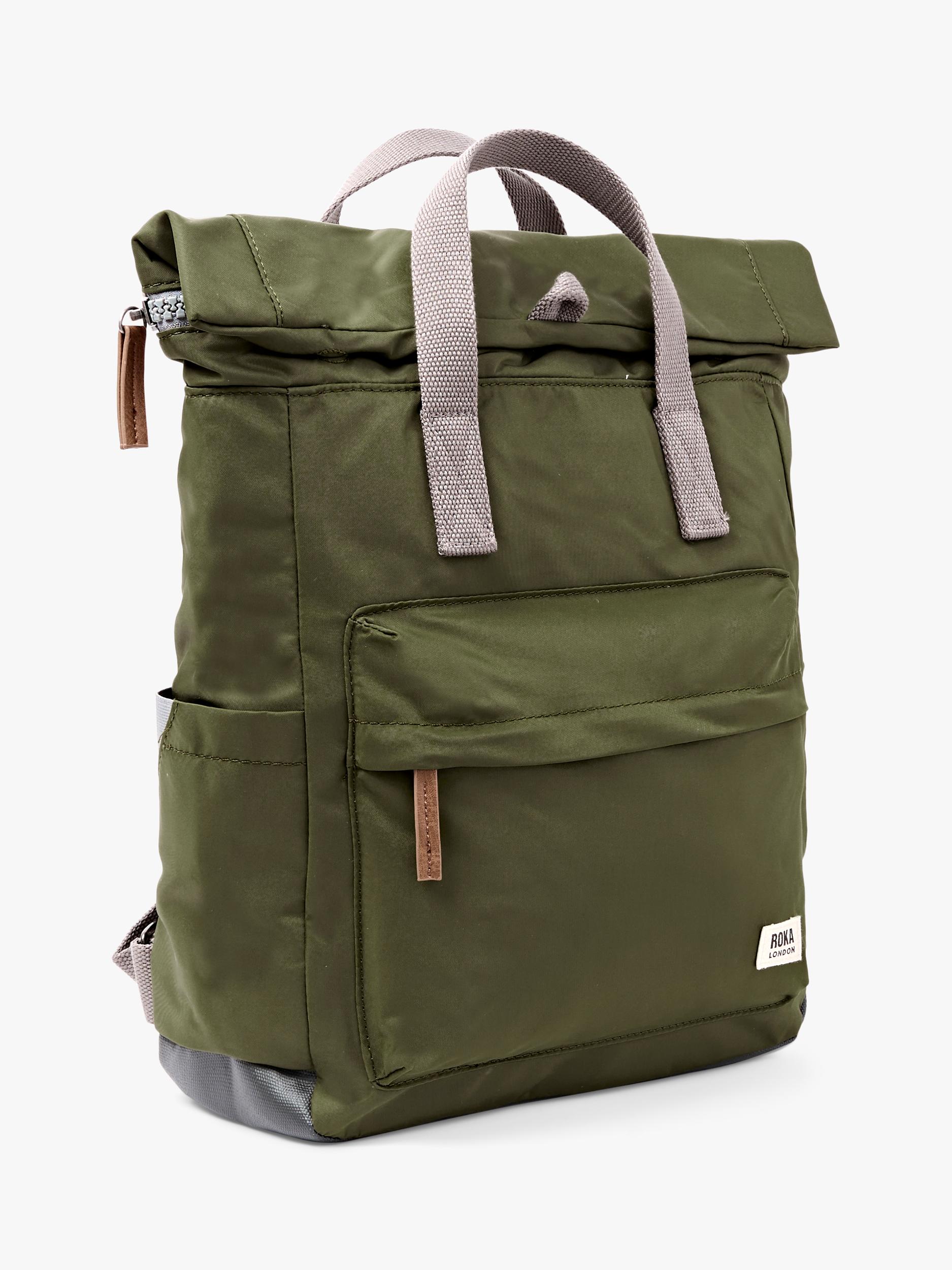 ROKA London Canfield medium backpack 15L green, UK version