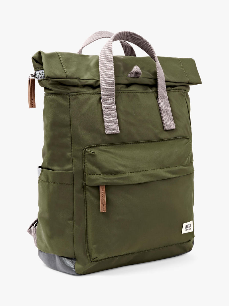 ROKA London Canfield medium backpack 15L green, UK version